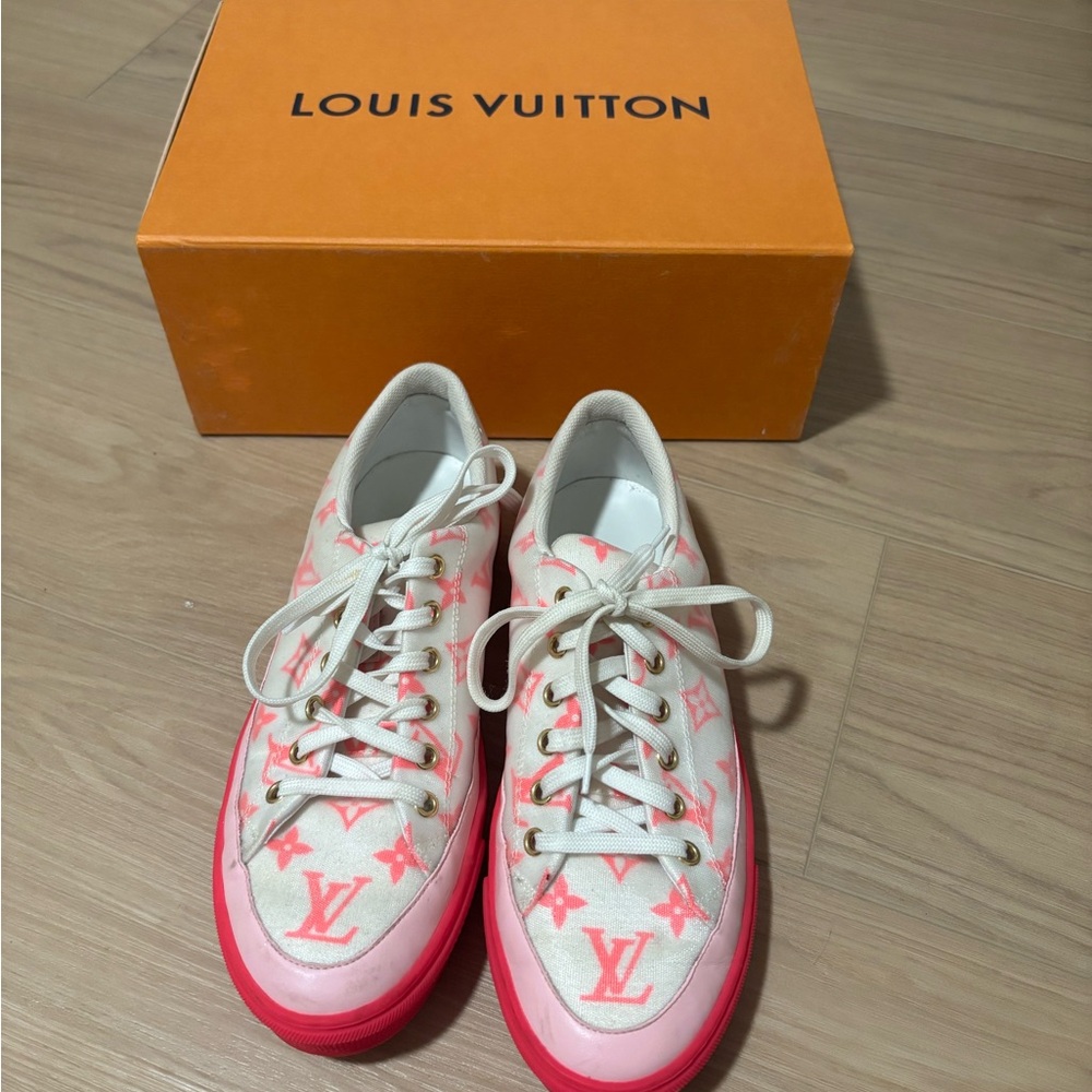 Louis Vuitton Orange Box with Beige Dust Bag - Picture 3 of 5